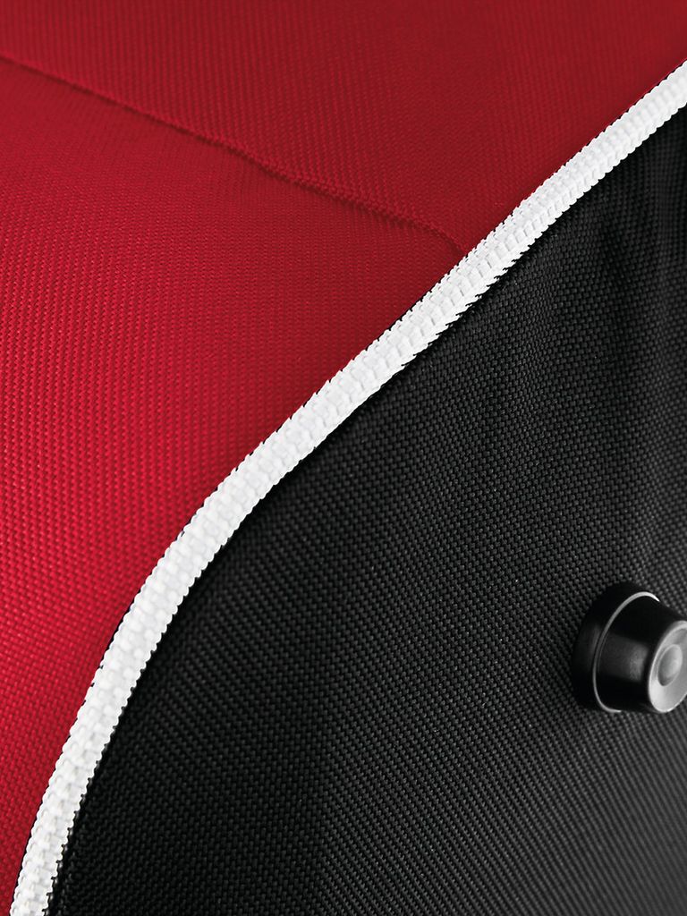 classic red-black-white